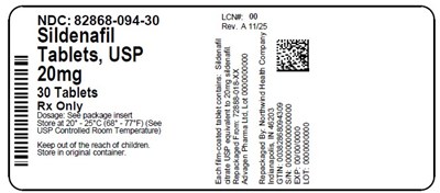 Label (82868 094 30   Rev A 11 25 Nhc)